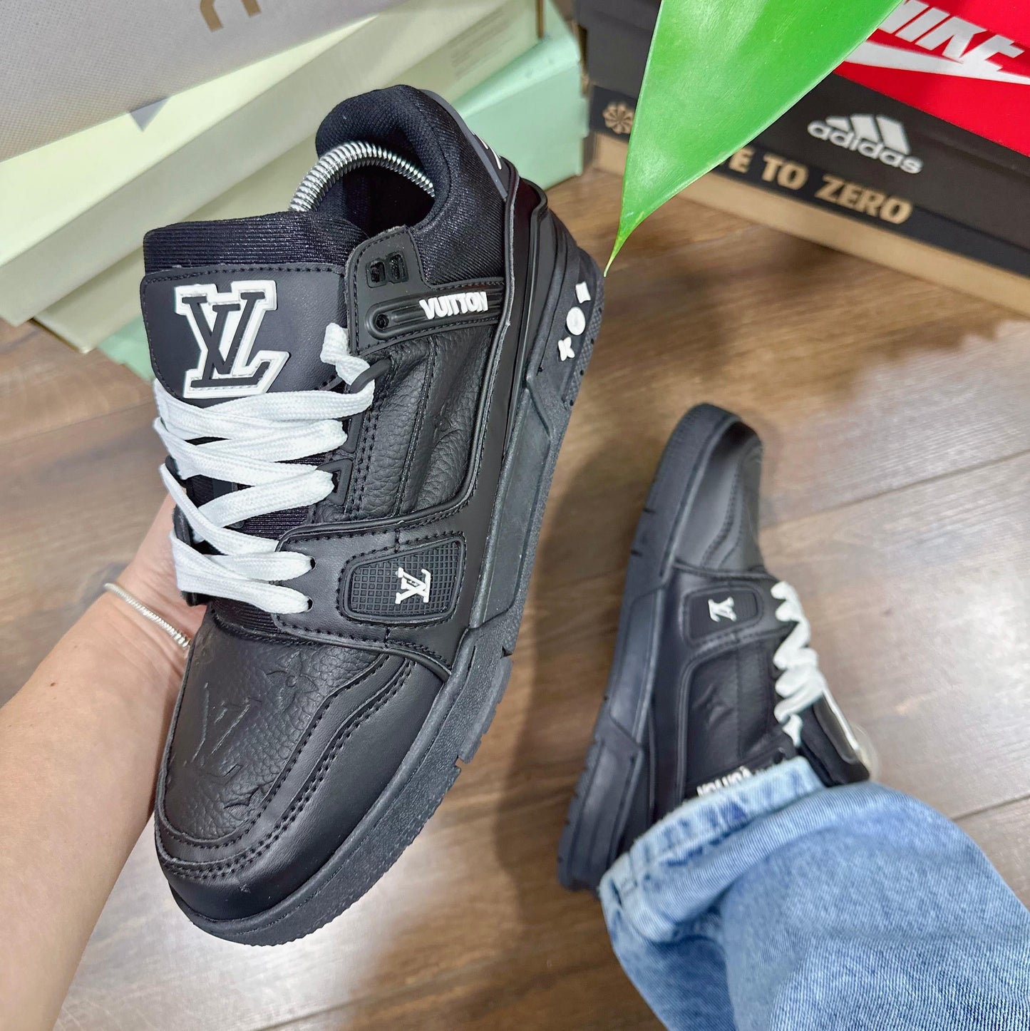 Louis Vuitton Trainer Negra | Hombre
